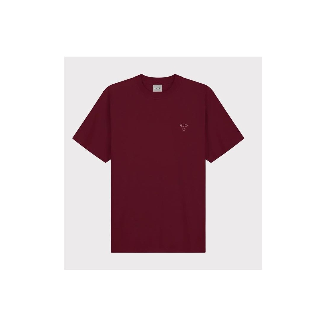 ARTE HEART TEE GRANATE