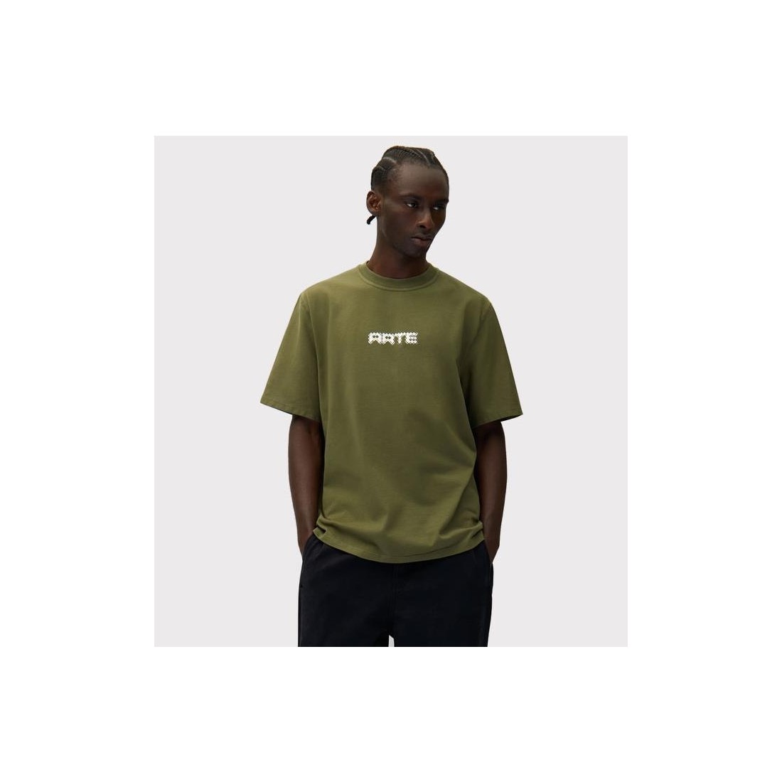 ARTE PIXEL TEE VERDE CLARO