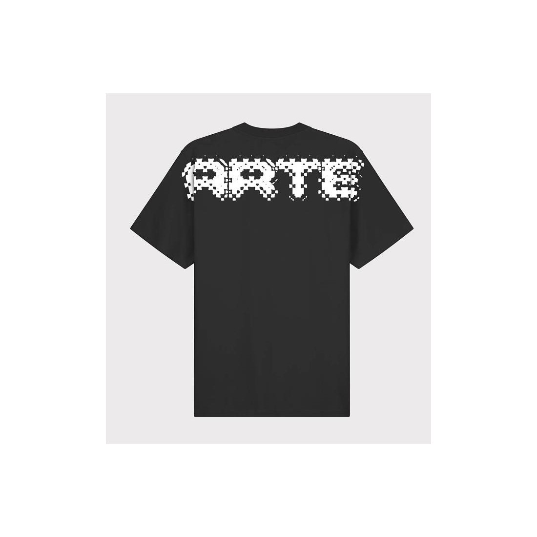 ARTE PIXEL BACK TEE NEGRO