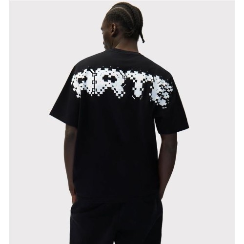 ARTE PIXEL BACK TEE NEGRO