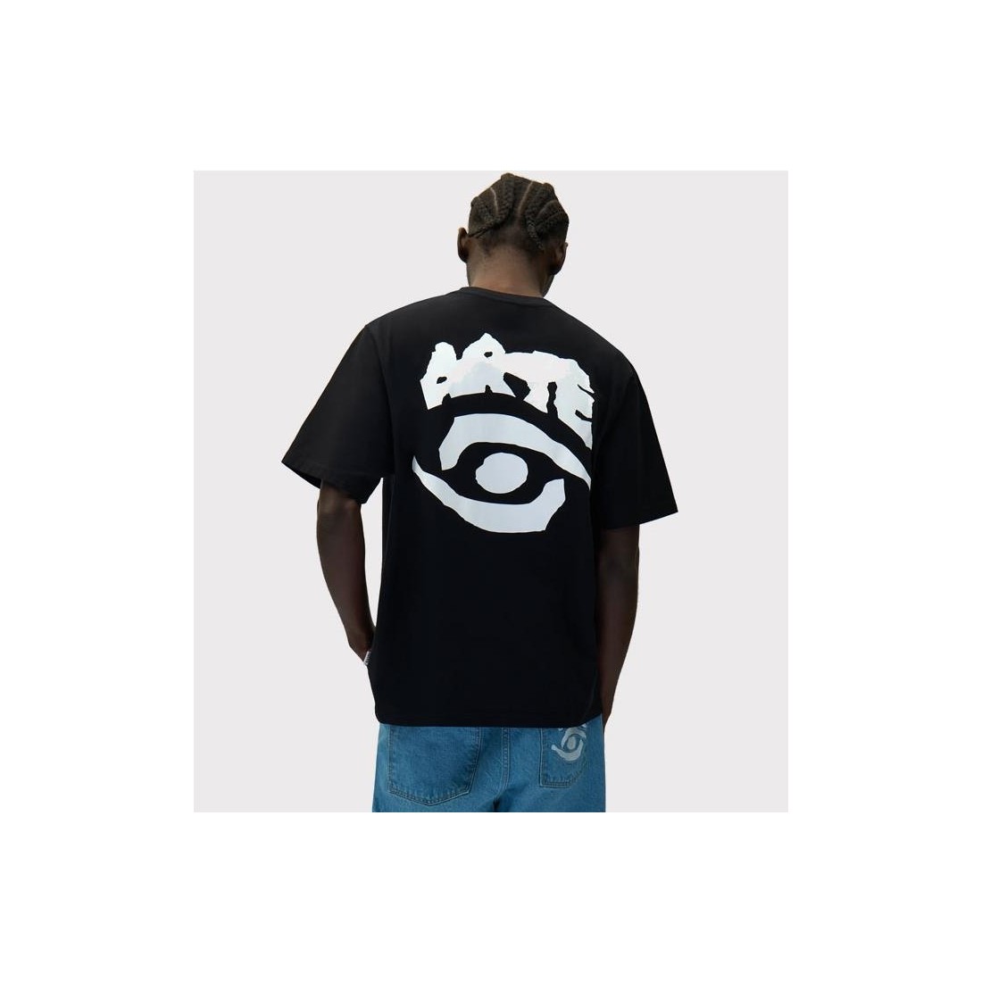 ARTE EYE PRINT TEE NEGRO