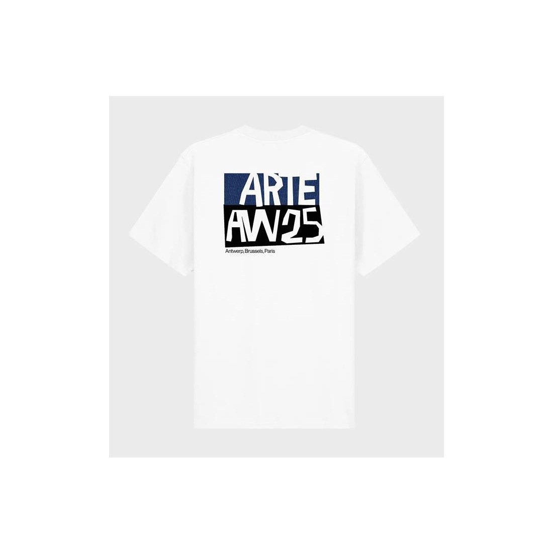ARTE CUT OUT PRINT TEE BLANCO