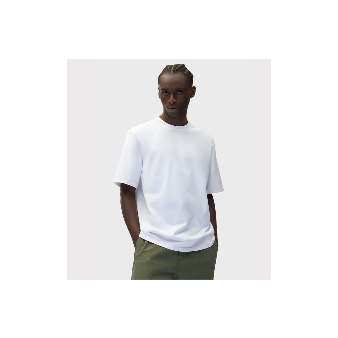 ARTE CUT OUT PRINT TEE BLANCO