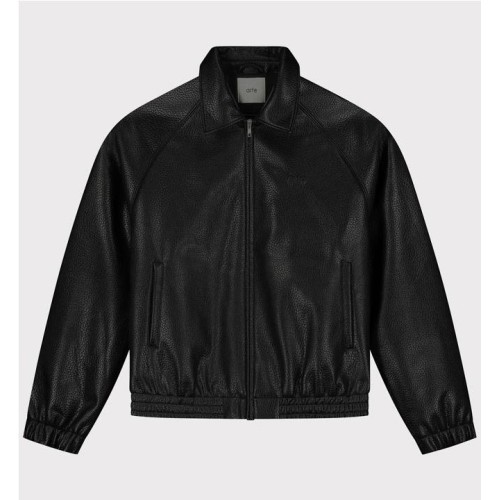 ARTE BASIC LEATHER JACKET NEGRO