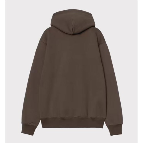 CARHARTT WIP HOODED SWEAT MARRON