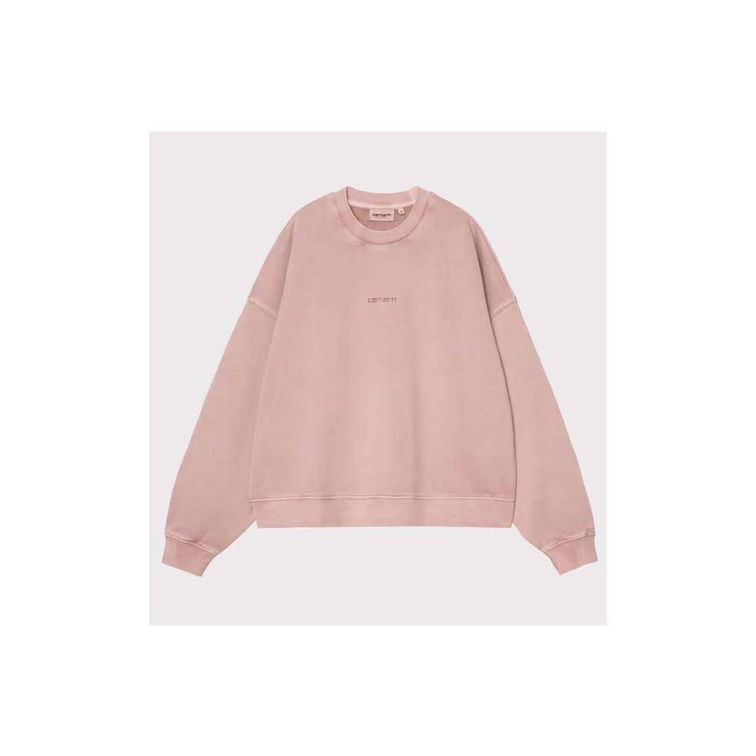 CARHARTT WIP W BENTON SWEAT ROSADO