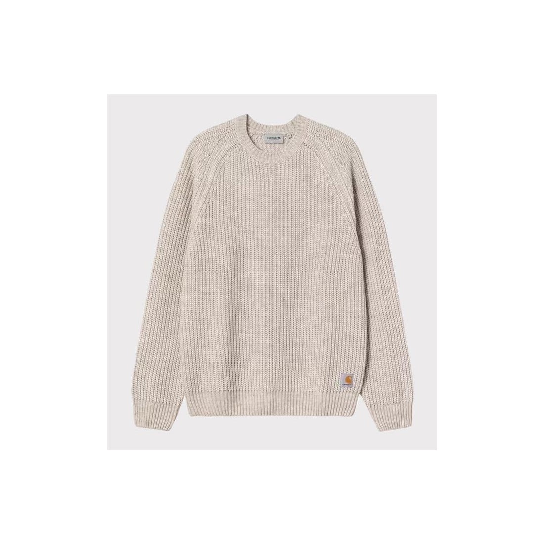 CARHARTT WIP FIRHT SWEATER BEIGE1