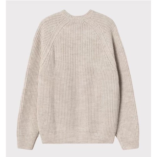 CARHARTT WIP FIRHT SWEATER BEIGE1 2