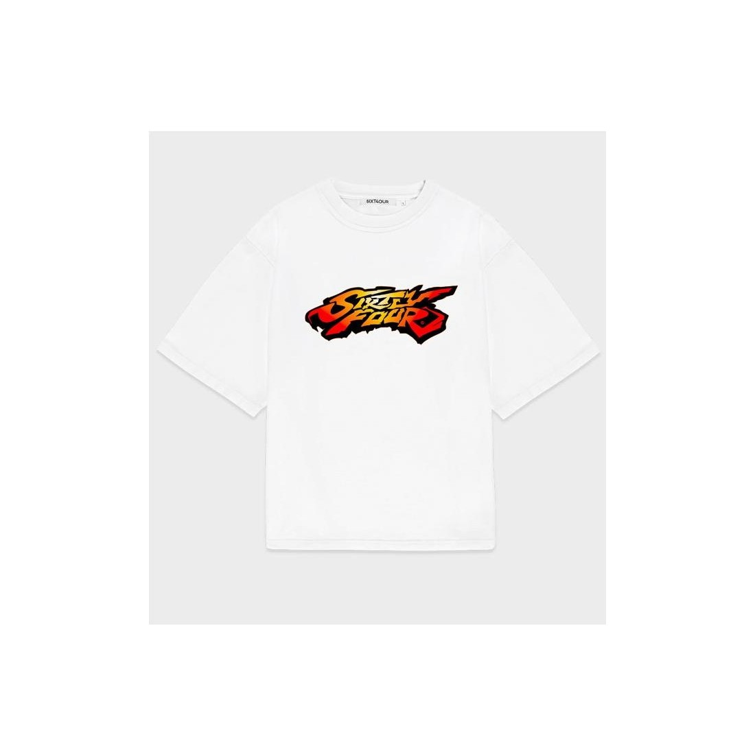 6IXT4OUR 64 FIGHTER TEE BLANCO