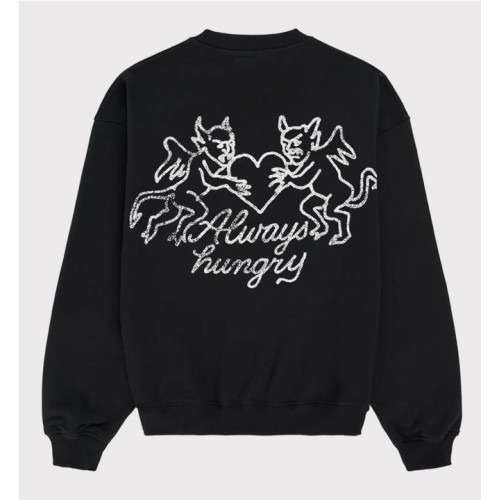 6IXT4OUR SINS CREWNECK NEGRO
