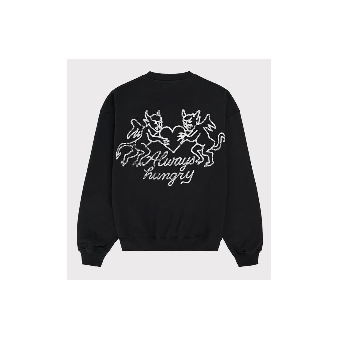 6IXT4OUR SINS CREWNECK NEGRO