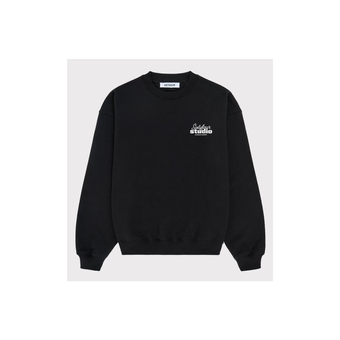 6IXT4OUR SINS CREWNECK NEGRO