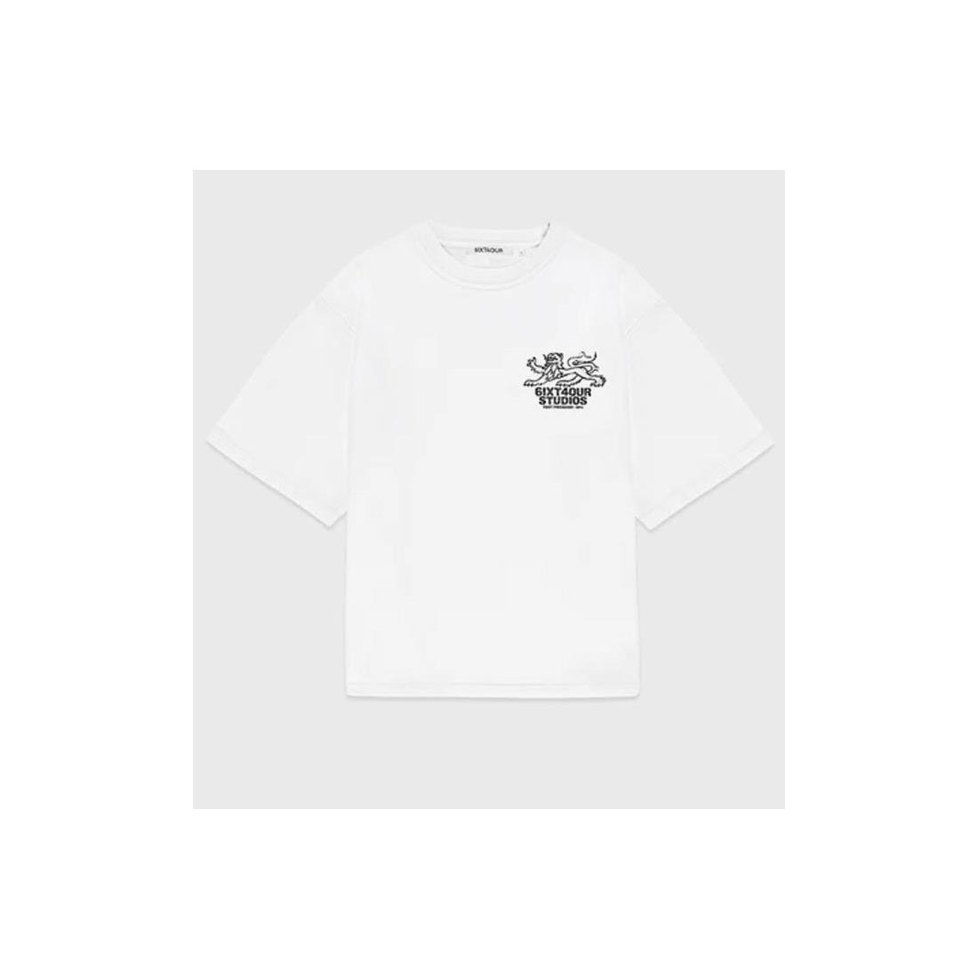 6IXT4OUR LION TEE BLANCO