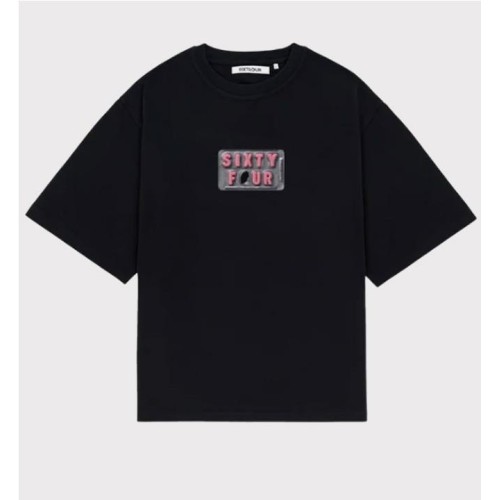 6IXT4OUR BLISTER BLACK TEE NEGRO