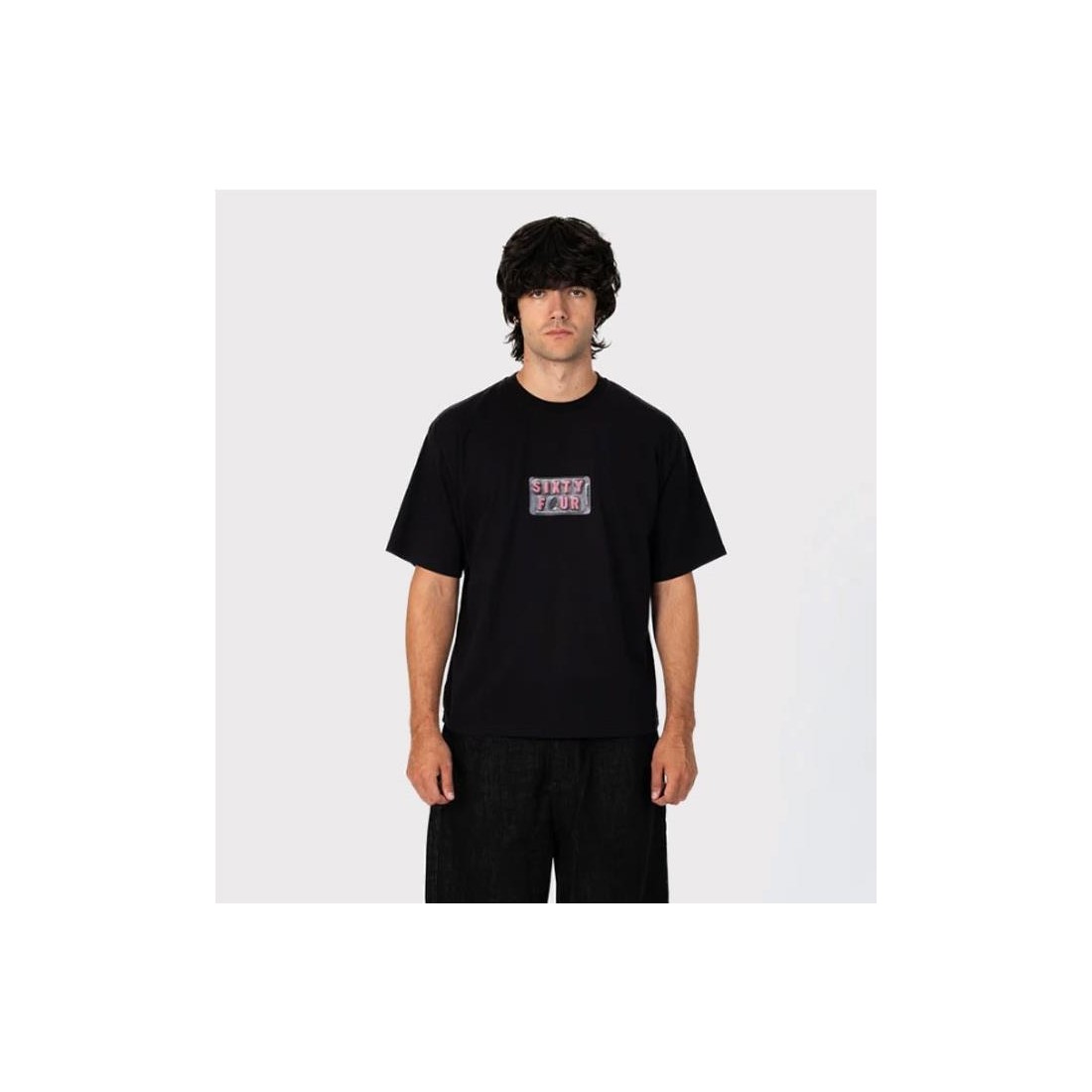 6IXT4OUR BLISTER BLACK TEE NEGRO