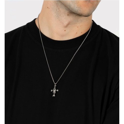 6IXT4OUR CRUZ NECKLACE PLATA 2