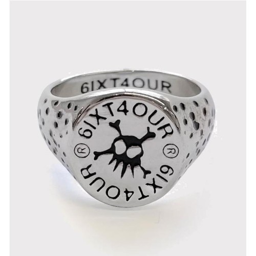 6IXT4OUR DISTRESSD SIGNET PLATA