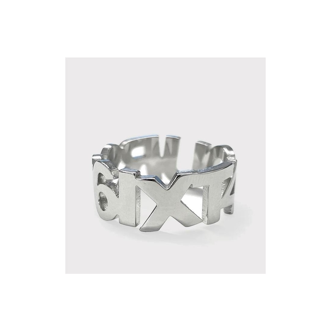 6IXT4OUR 3 RING PLATA