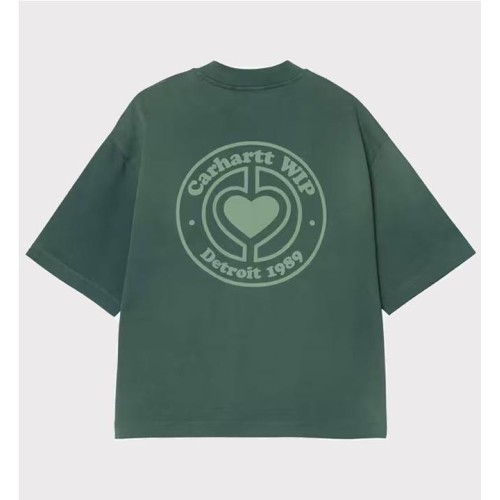 CARHARTT WIP W MODALITY TEE VERDE OLIVA
