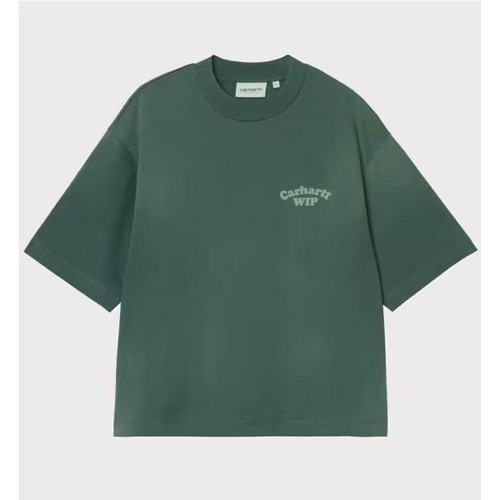 CARHARTT WIP W MODALITY TEE VERDE OLIVA