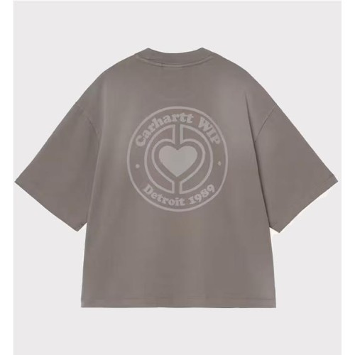 CARHARTT WIP W MODALITY TEE GRIS OSCURO