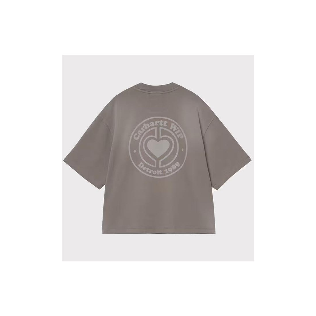 CARHARTT WIP W MODALITY TEE GRIS OSCURO