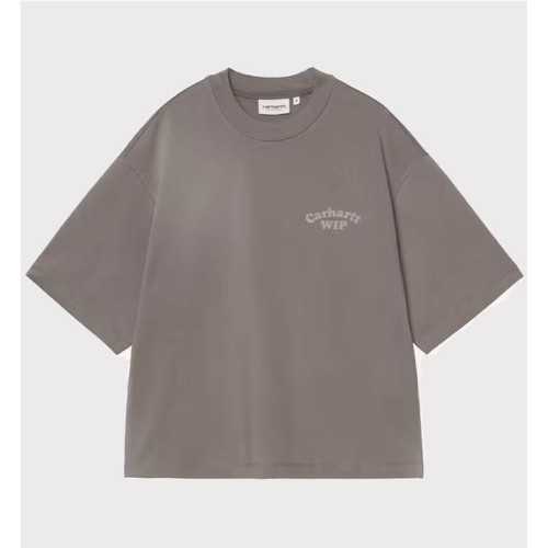 CARHARTT WIP W MODALITY TEE GRIS OSCURO 2