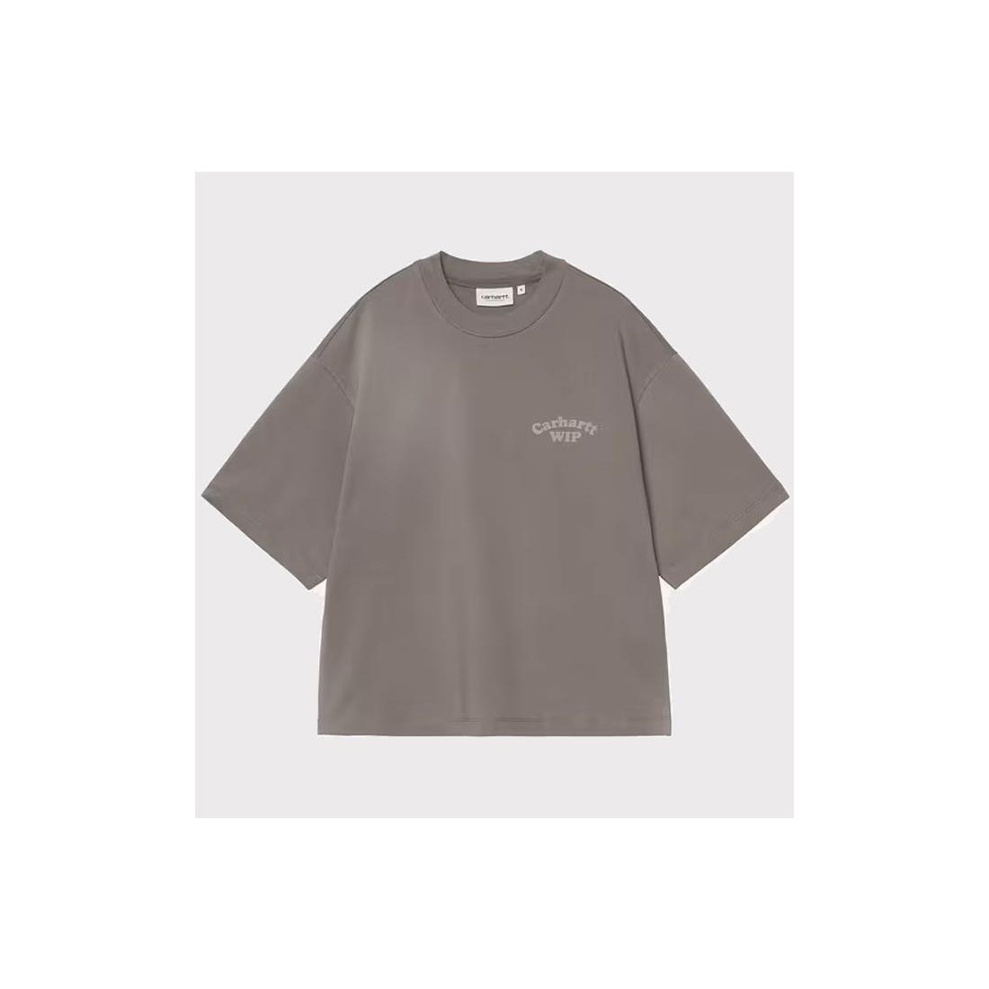 CARHARTT WIP W MODALITY TEE GRIS OSCURO