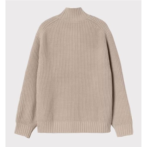 CARHARTT WIP DETROIT HALF ZIP BEIGE1