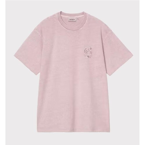 CARHARTT WIP HELIX REDUX TEE ROSADO