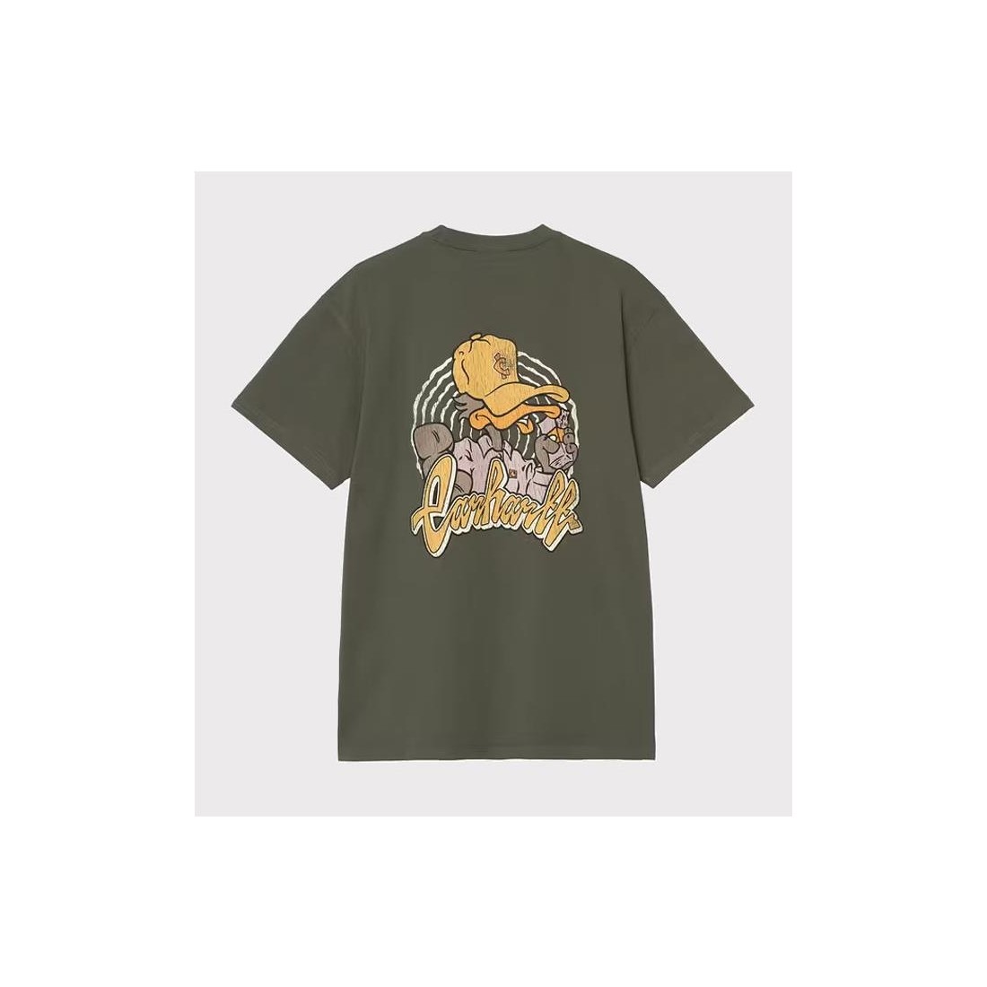 CARHARTT WIP CHEDDA TEE VERDE