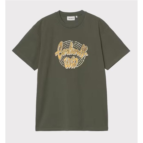 CARHARTT WIP CHEDDA TEE VERDE 2