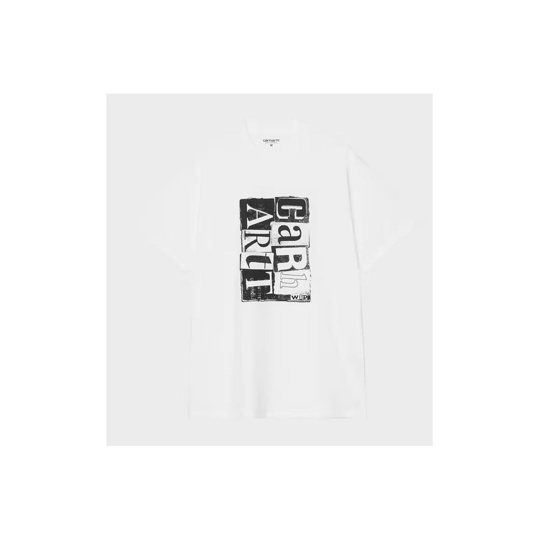CARHARTT WIP MOVING LETTERPRES BLANCO