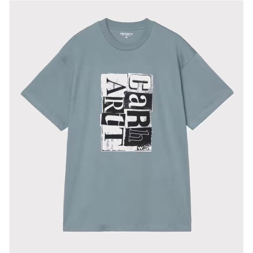 CARHARTT WIP MOVING LETTERPRES AZUL