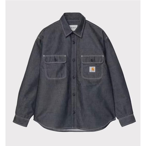 CARHARTT WIP TIGAN SHIRT JKT AZUL OSCURO