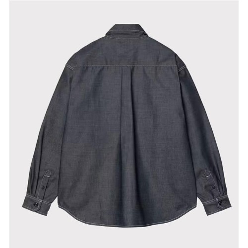 CARHARTT WIP TIGAN SHIRT JKT AZUL OSCURO 2
