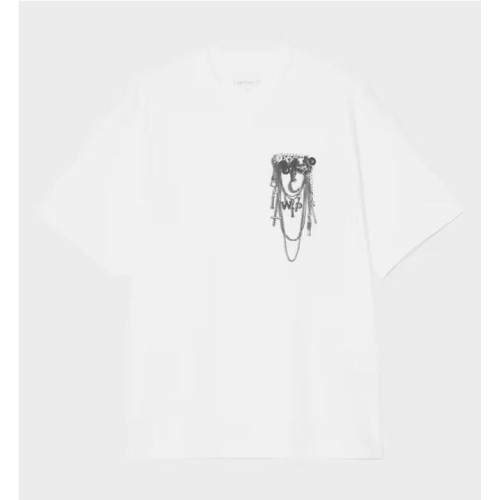 CARHARTT WIP W INVERTED CHARM BLANCO