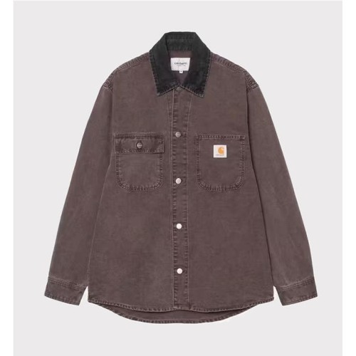 CARHARTT WIP MITCH SHIRT JKT MARRON