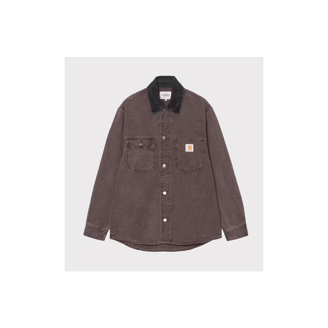 CARHARTT WIP MITCH SHIRT JKT MARRON