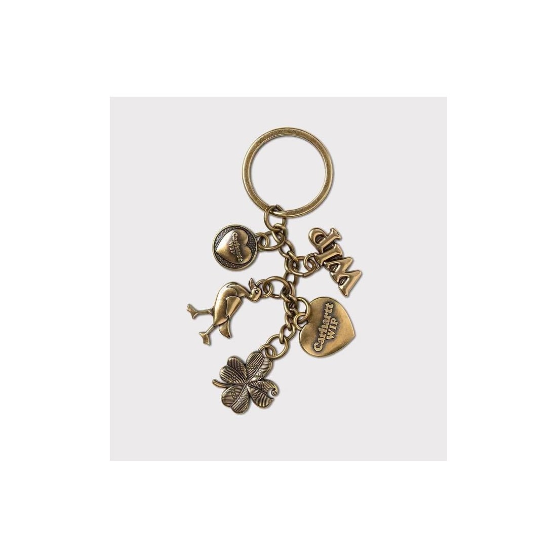 CARHARTT WIP CHARMS KEYCHAIN ORO