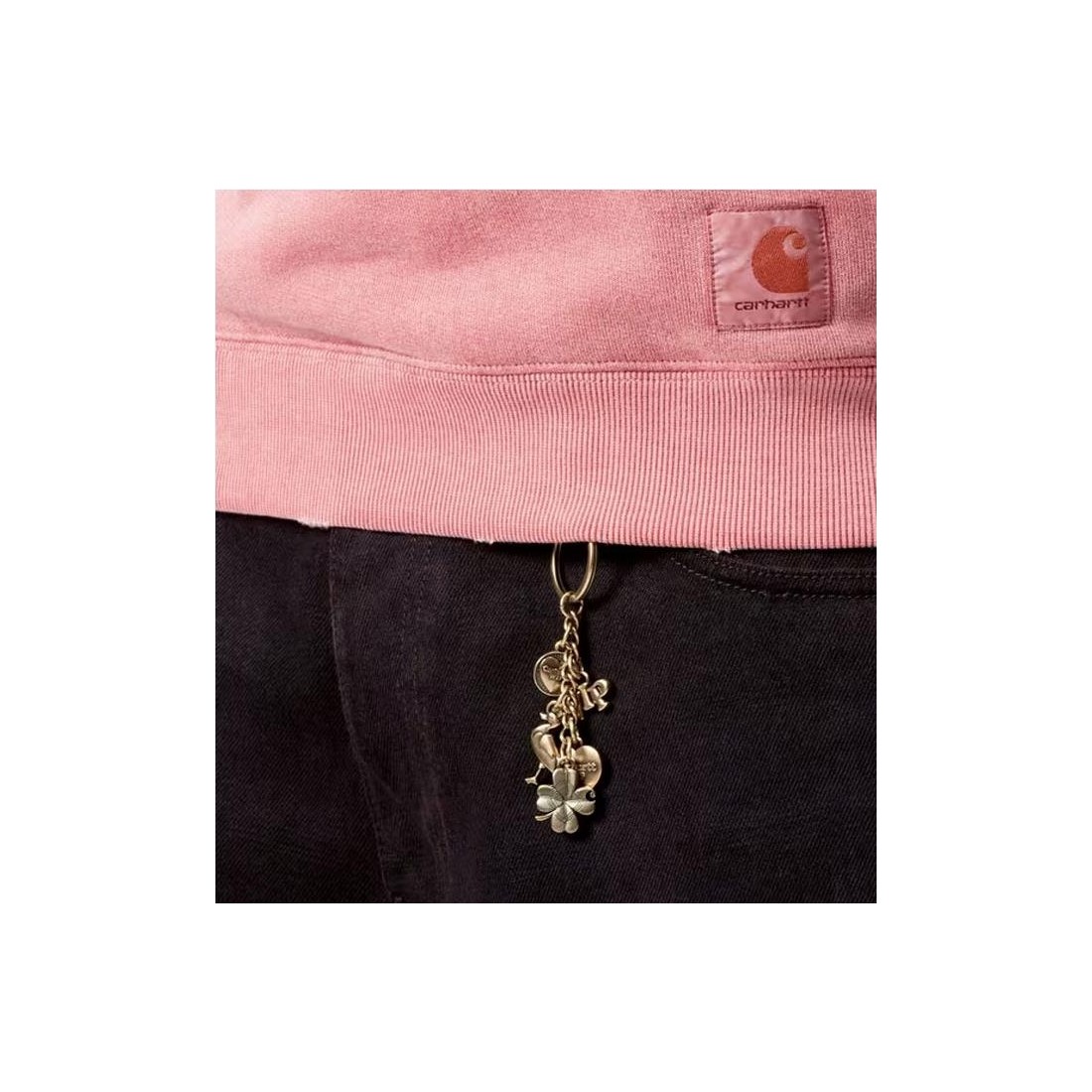 CARHARTT WIP CHARMS KEYCHAIN ORO