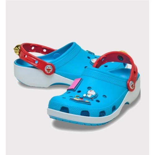 CROCS DORAEMON CLASSIC CLOG AZUL CLARO