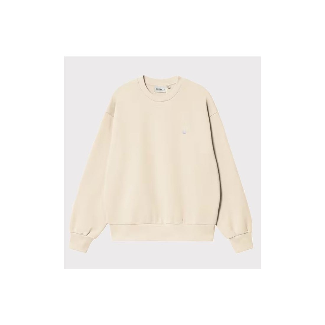 CARHARTT WIP W CASEY SWEAT BEIGE1
