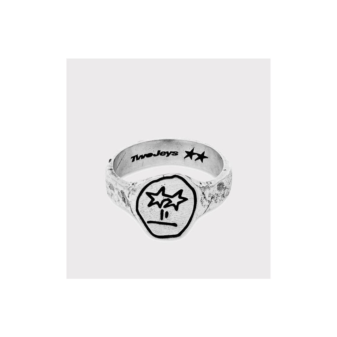 TWOJEYS STARRY EYED RING PLATA