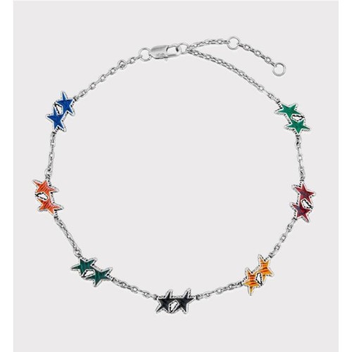 TWOJEYS MELTED STARS NECKLACE MULTICOLOR