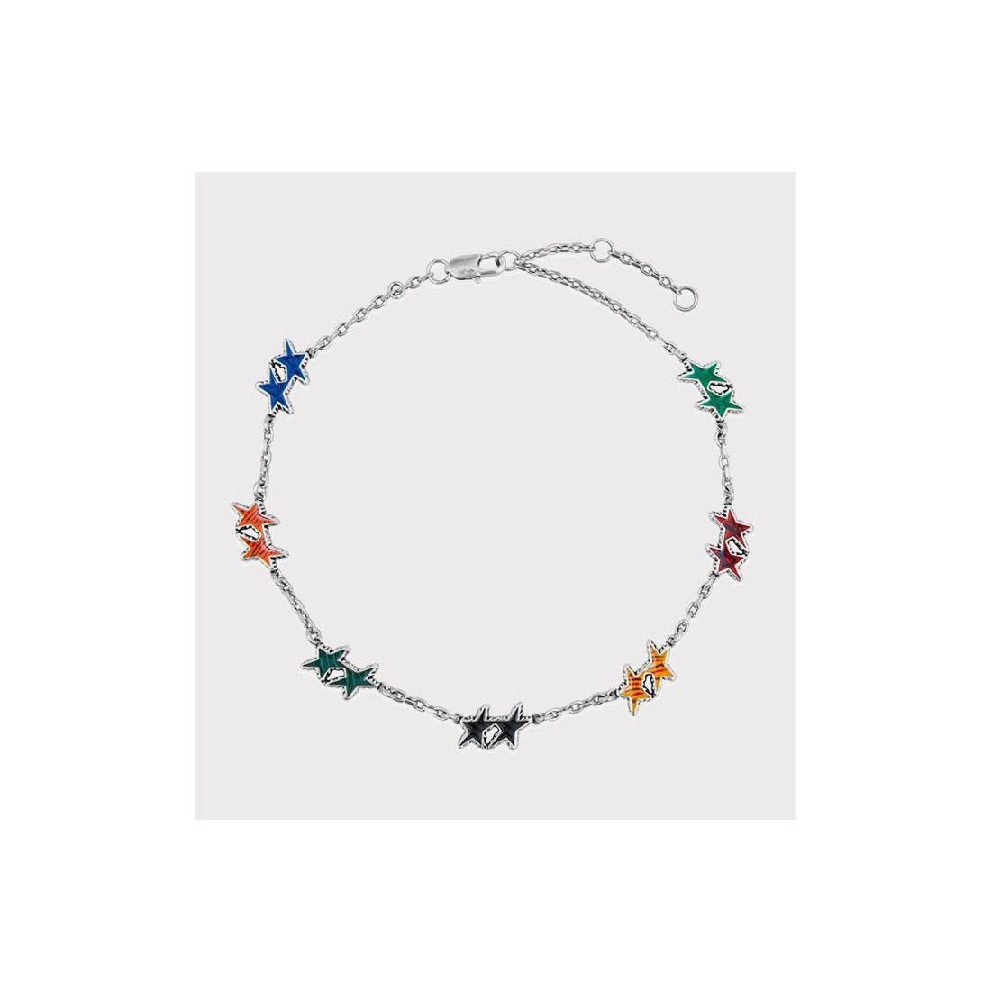 TWOJEYS MELTED STARS NECKLACE MULTICOLOR