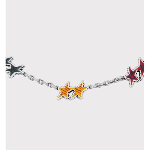 TWOJEYS MELTED STARS NECKLACE MULTICOLOR