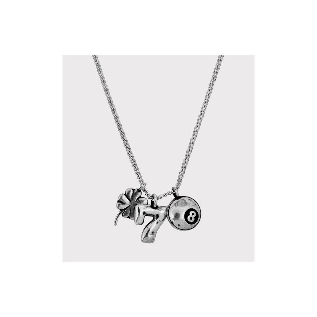 TWOJEYS CASINO NECKLACE PLATA