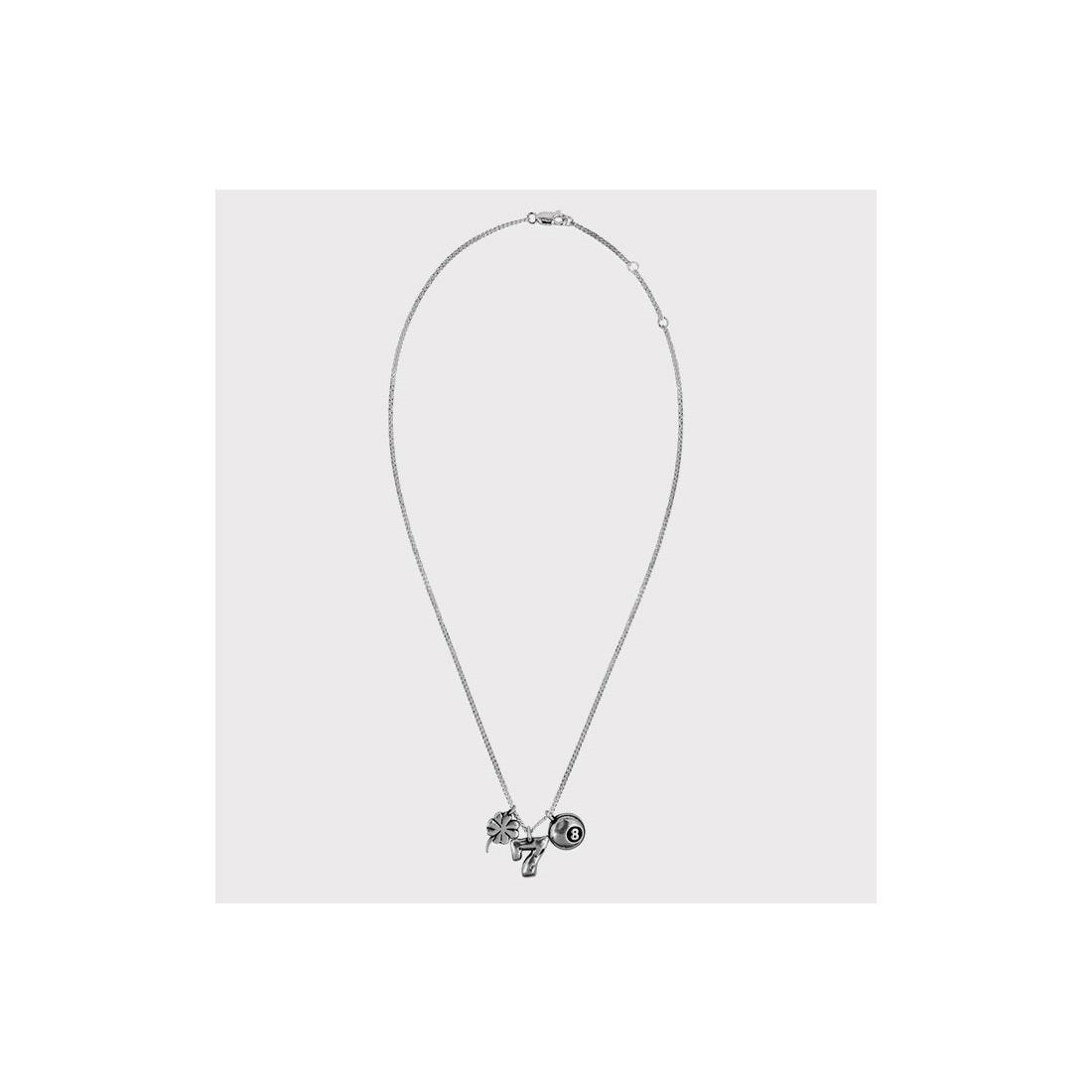 TWOJEYS CASINO NECKLACE PLATA
