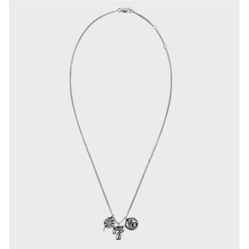 TWOJEYS CASINO NECKLACE PLATA